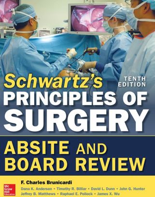 ebook Schwartzs-Principles-of-Surgery-ABSITE-and-Board-Review-10e