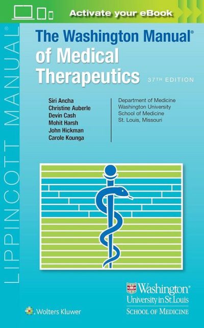 The Washington Manual of Medical Therapeutics 37E 2024